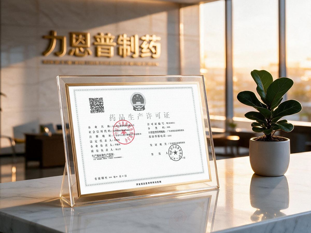 药品生产许可证(资质核验示例)